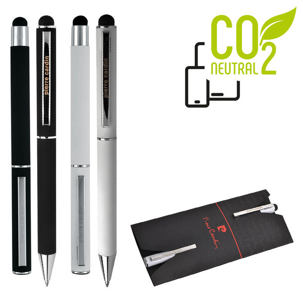 Pierre Cardin® CLAUDIE Set aus Kugelschreiber & Rollerball Pen Stylus/TouchPen